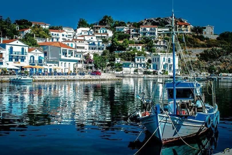 Panoramma Hause, Kampos Evdilou,Ikaria Apartment Evdhilos Bagian luar foto