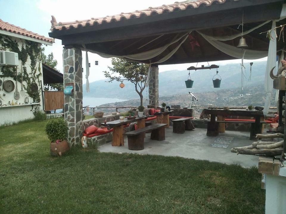 Panoramma Hause, Kampos Evdilou,Ikaria Apartment Evdhilos Bagian luar foto