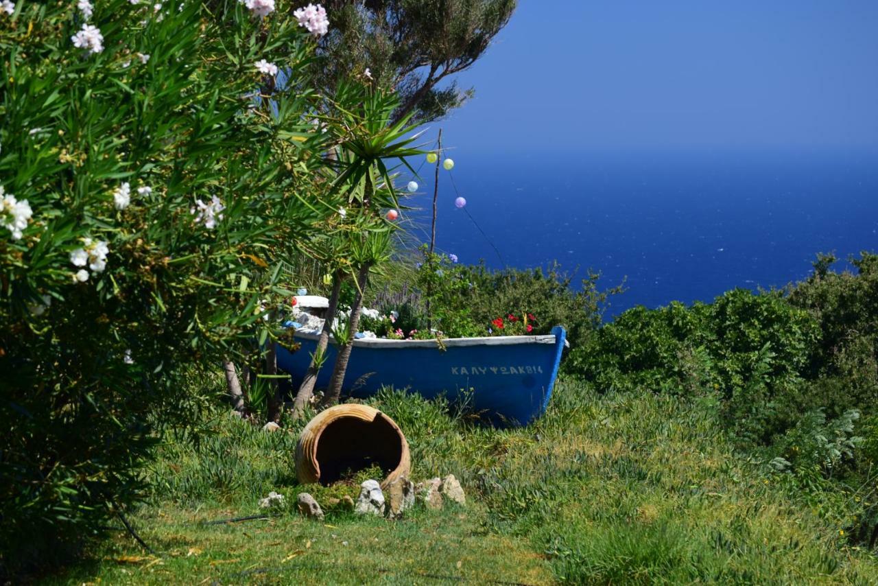 Panoramma Hause, Kampos Evdilou,Ikaria Apartment Evdhilos Bagian luar foto
